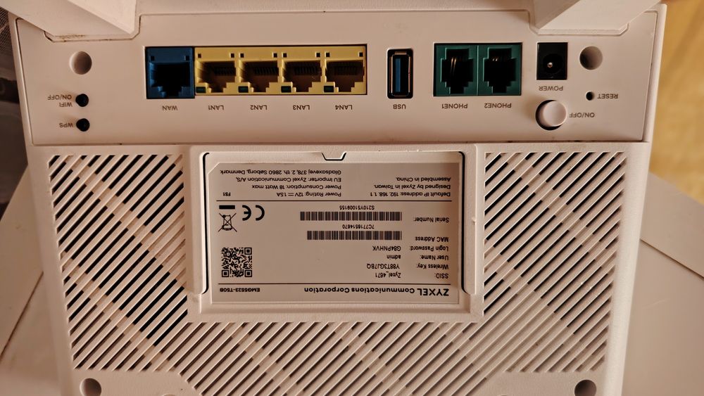Wifi router 5 G.