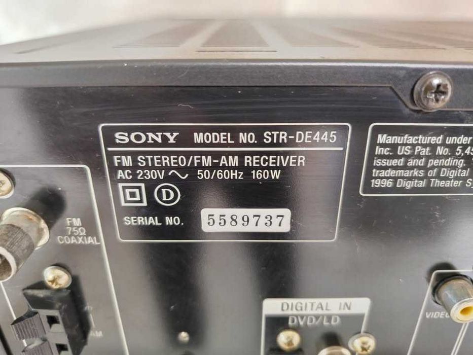 Resiver Sony STR-DE445