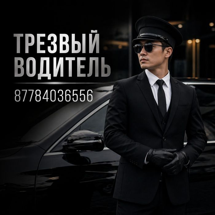 Трезвый водитель Шымкент