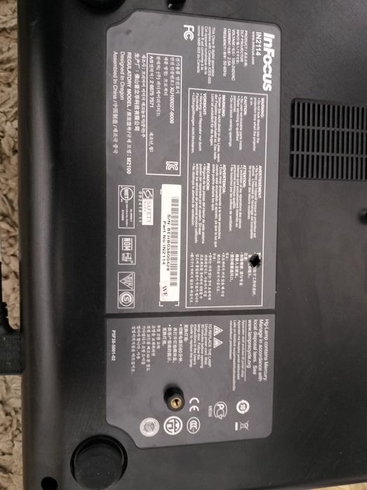 Video proiector infocus