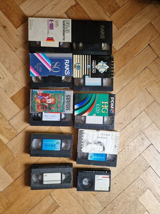 Casete video vhs si betamax