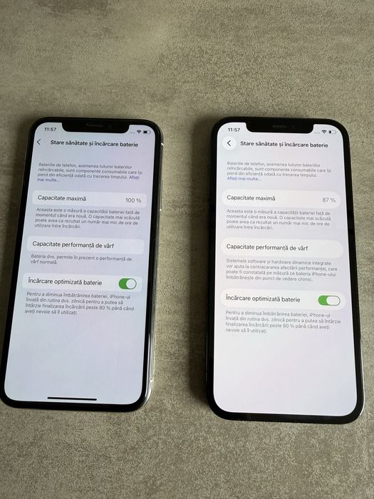 Iphone 12 pro 256g x 256g liber de retea impecabil