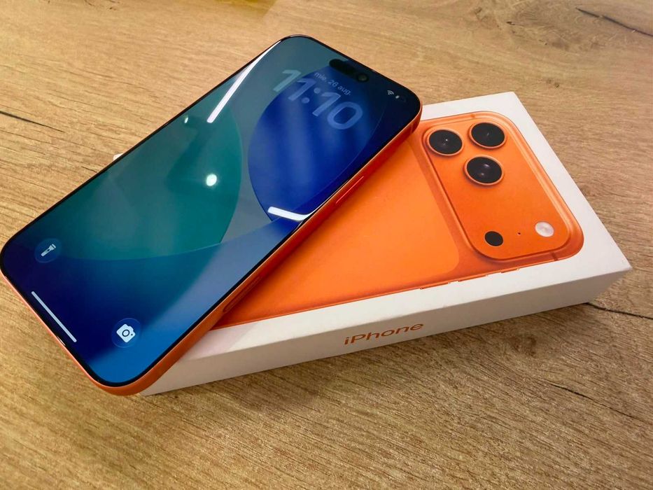 Apple iPhone 17 Pro Max 512GB Cosmic Orange 100% Baterie Cutie Garanție 24 Luni