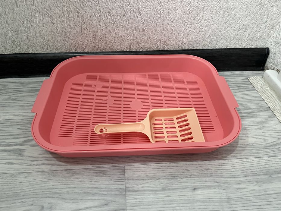 Лоток для кошек и совок