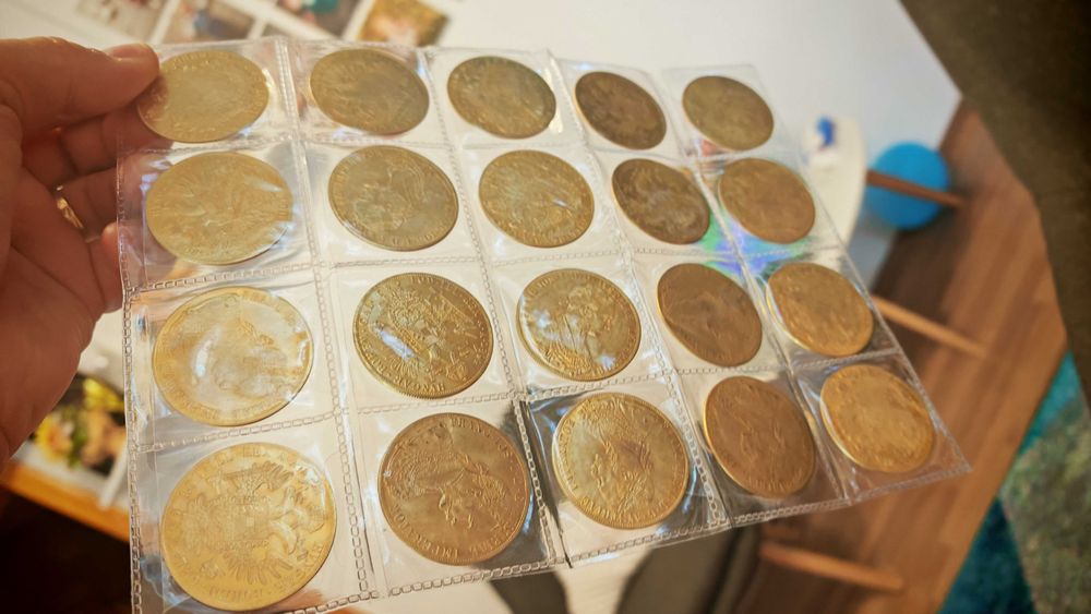 Colectie replici monede istorice / fantasy coins, diverse tari coroane ducati taleri