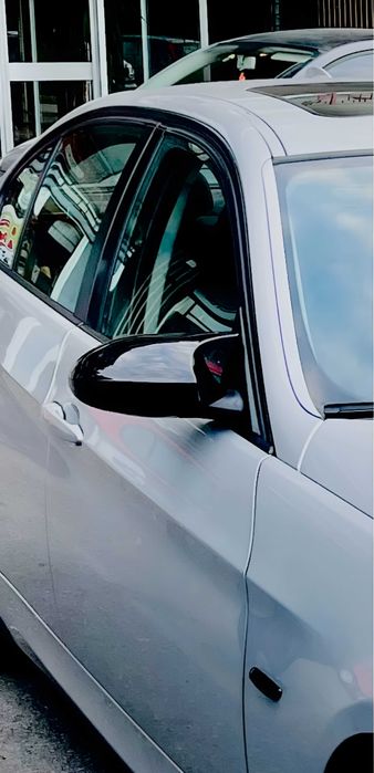 Гаранция! Черни Batman Капаци за Огледала за BMW E81 E87 E90 E91 E92