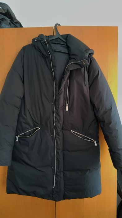 Зимняя куртка длинная