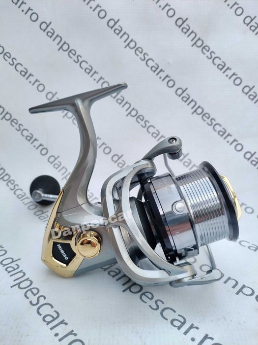 SET 4 Mulinete SAIMINO YT6000 Long Cast crap si feeder 0,25mm/200m
