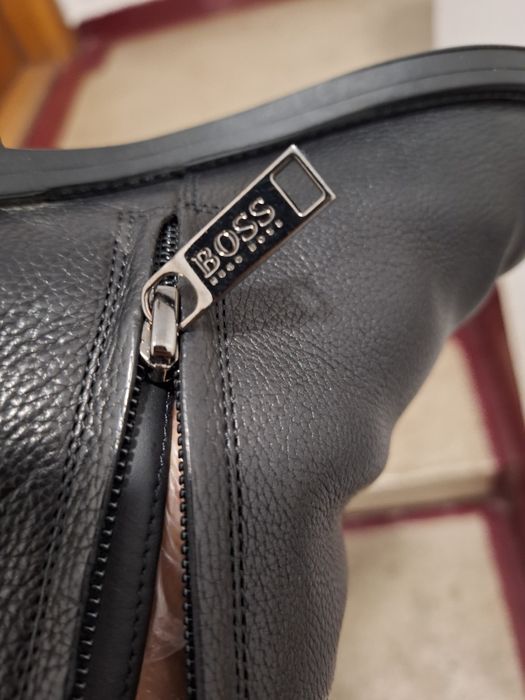 Cizme piele naturală-Boss