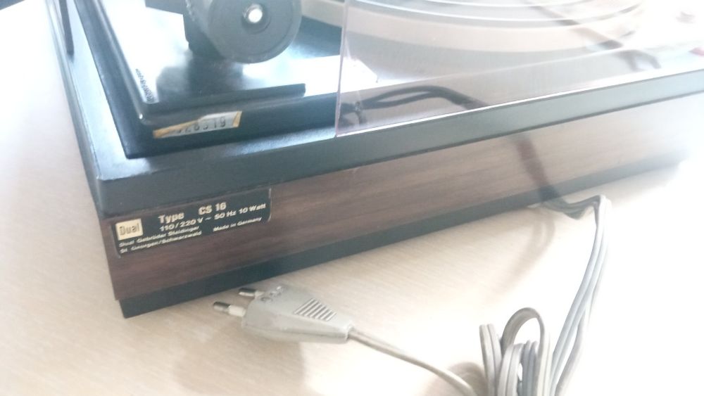 Грамофон Dual 1214 type CS16