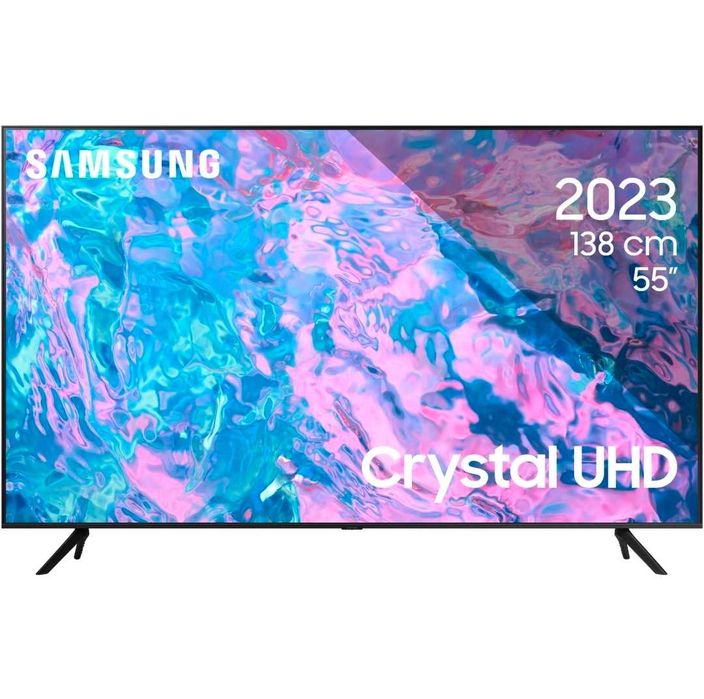 TV Samsung 55" UE55DU7172 - defect (ecran spart) - bun pentru piese