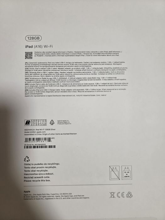 Ipad 11 inch A16 Wifi