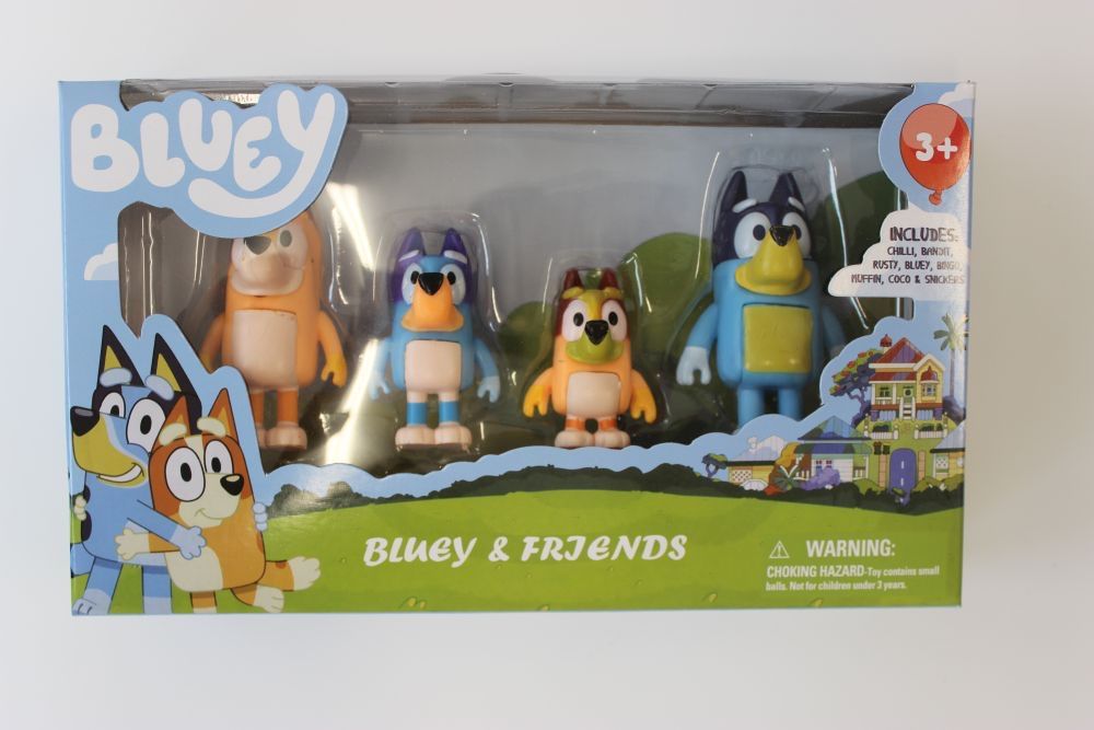 Комплект фигурки Блуи и Бинго Bluey and Bingo