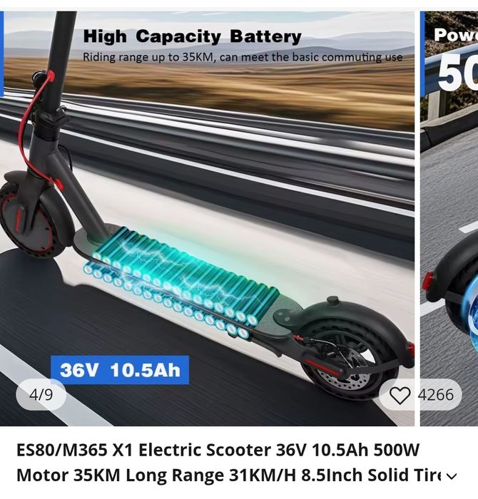 Trotineta 35km/h noua cutie sigilata 1499 ron
