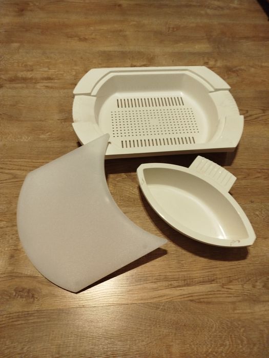 Дъска,гевгир и съд за събиране, в едно