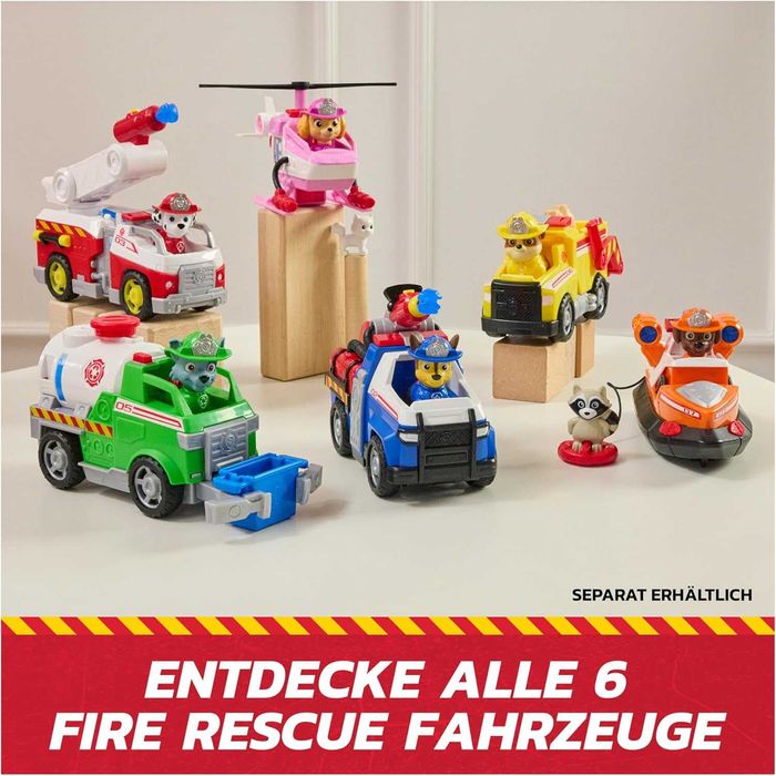 Paw Patrol Fire Rescue Хеликоптерът на Скай Skye фигурка Райдър 2 вида