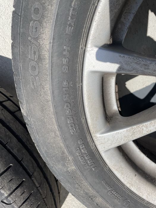 Jante aliaj BMW r16 style 390 + cauciucuri 205 / 60 / R16