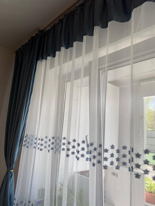 Кухонные шторы и тюль
