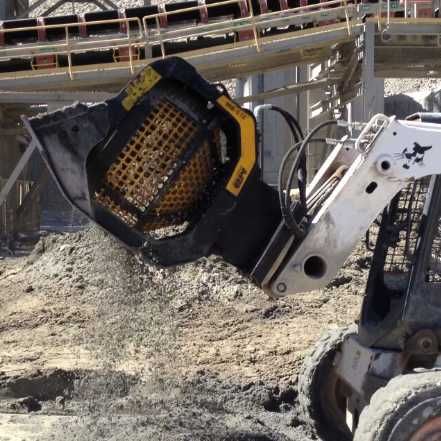 Cupă sortare MB S10-S4 – pentru mini excavatoare