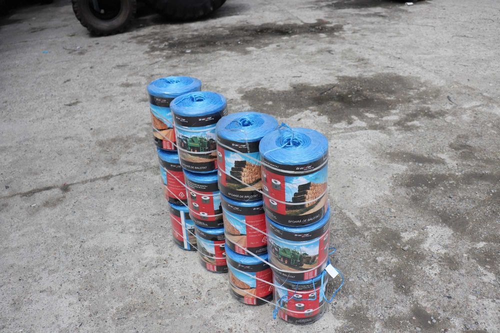 Sfoara de balotat cu fir de 1000 la 5Kg Baloti rotunzi patrati Presa