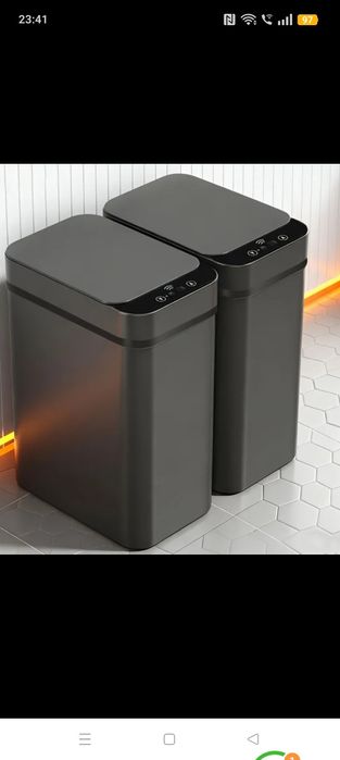Coș de gunoi inteligent pentru spații înguste