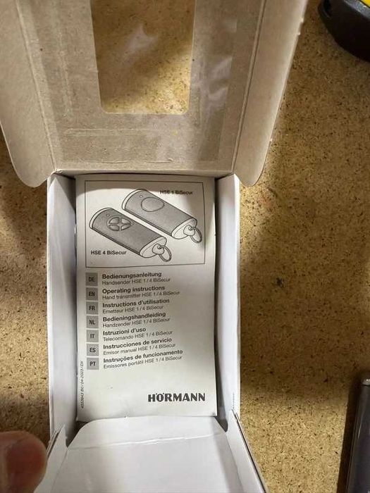 Telecomandă Hörmann HSE 4 BS