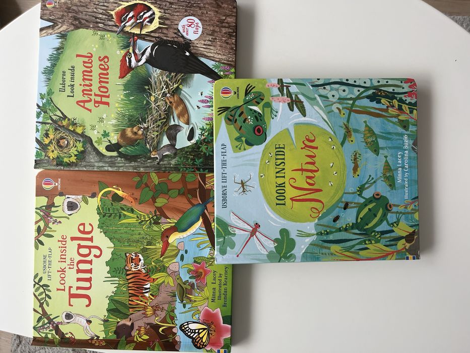 Carti noi Usborne cu clapete(mai multe carti in anunt)