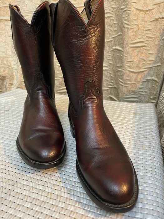 Сапоги КОЖАНЫЕ новые