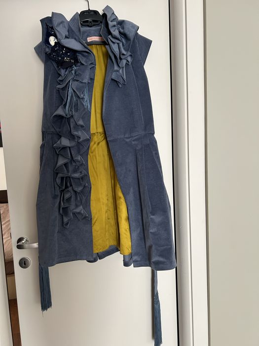Vesta lunga primavara-toamna designer