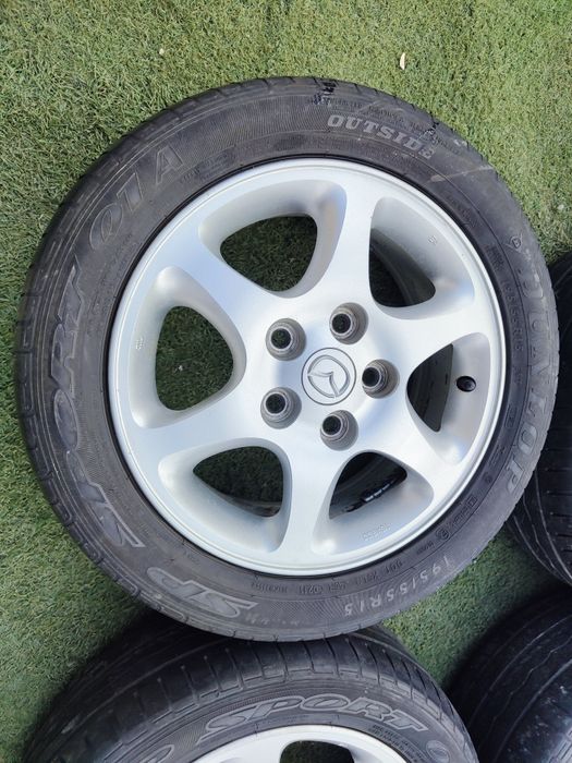 15 5x114.3 Mazda лети джанти 5х114.3 Мазда