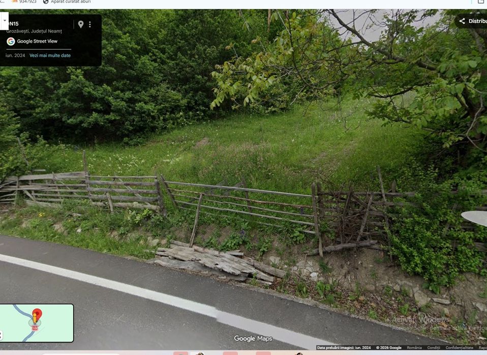 Teren Hangu vedere vf Toaca