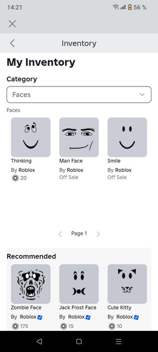 продажа аккаунта [ роблокс ]