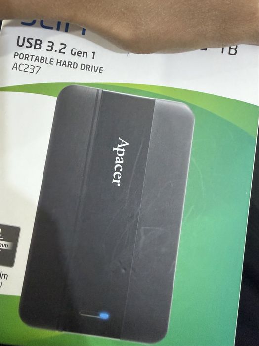 Жесткий диск Apacer  SLIM USB 3.2 1 tb