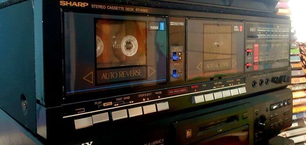 SHARP RT-W800 кассетная дека