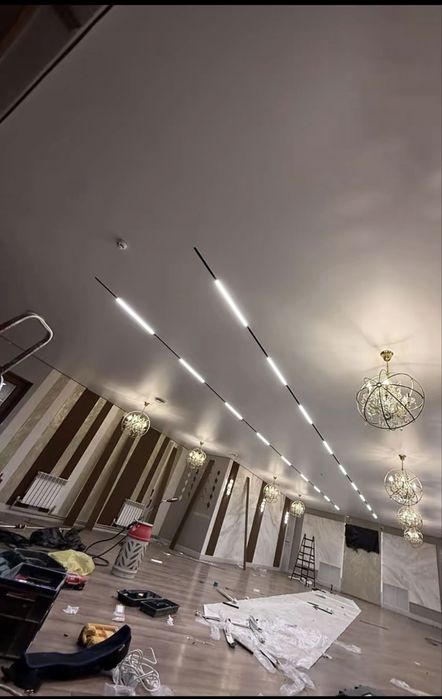 Натяжные потолки в Алматы