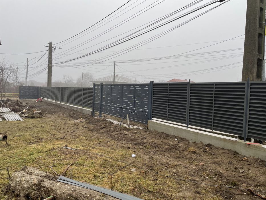 Gard tip JALUZELE, calitativ, modern, diverese modele.