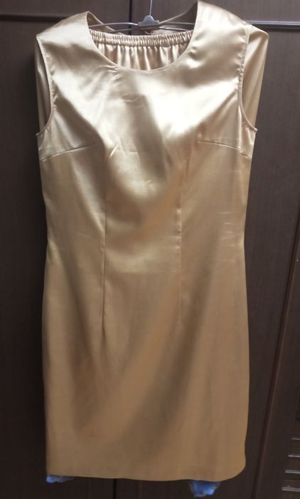 Тройка атлас платье халат штаны