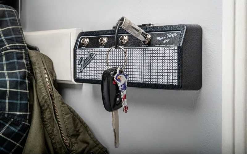 Suport pentru chei tip amplificator chitară, Fender Jack Rack,sigilat