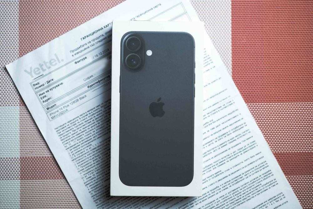 iPhone 16 Plus 128GB Yettel 2027