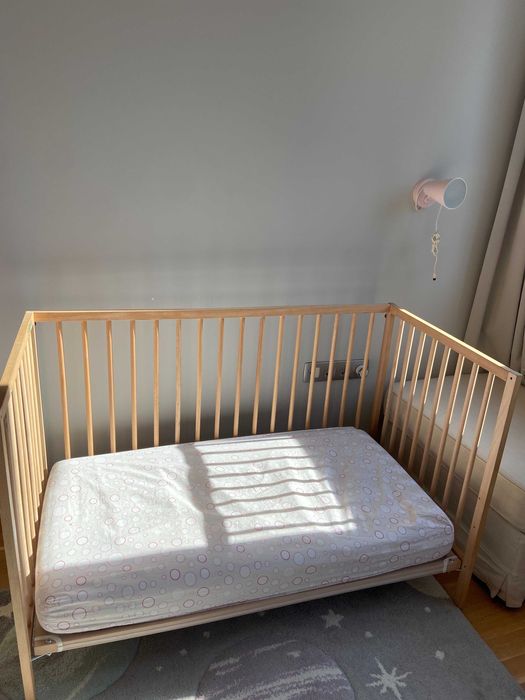 Бебешка кошара SNIGLAR с матрак ТЕД