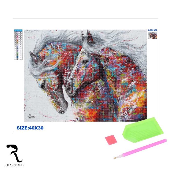 Диамантени гоблени, различни модели, 30х40 см