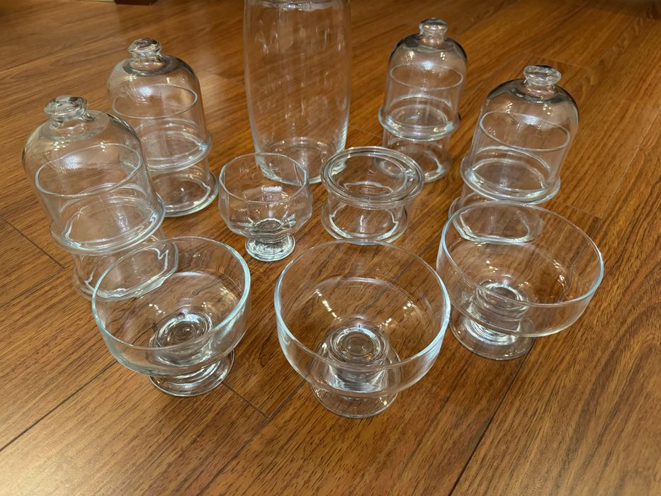 Стаканы, соусницы, кружки