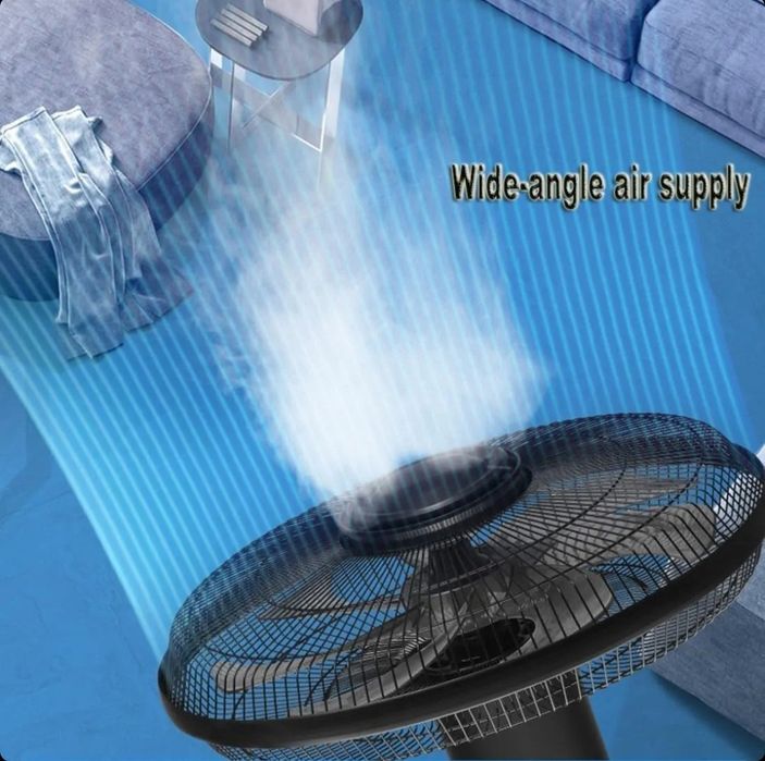 Ventilator cu pulverizare Apa 75w 3 viteze silentios telecomanda racire rapida