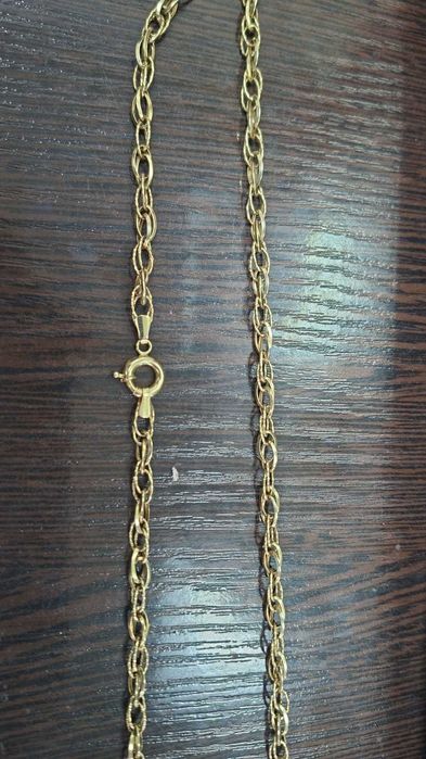 Цепочка жёлтое золото