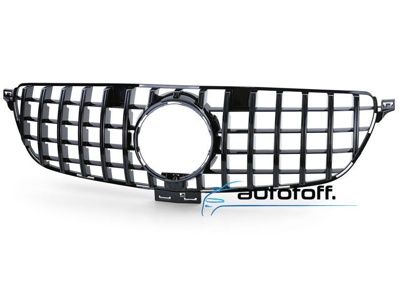 Grila centrala GLE W166 SUV compatibila cu Mercedes (15-19) GT Panamerica Design