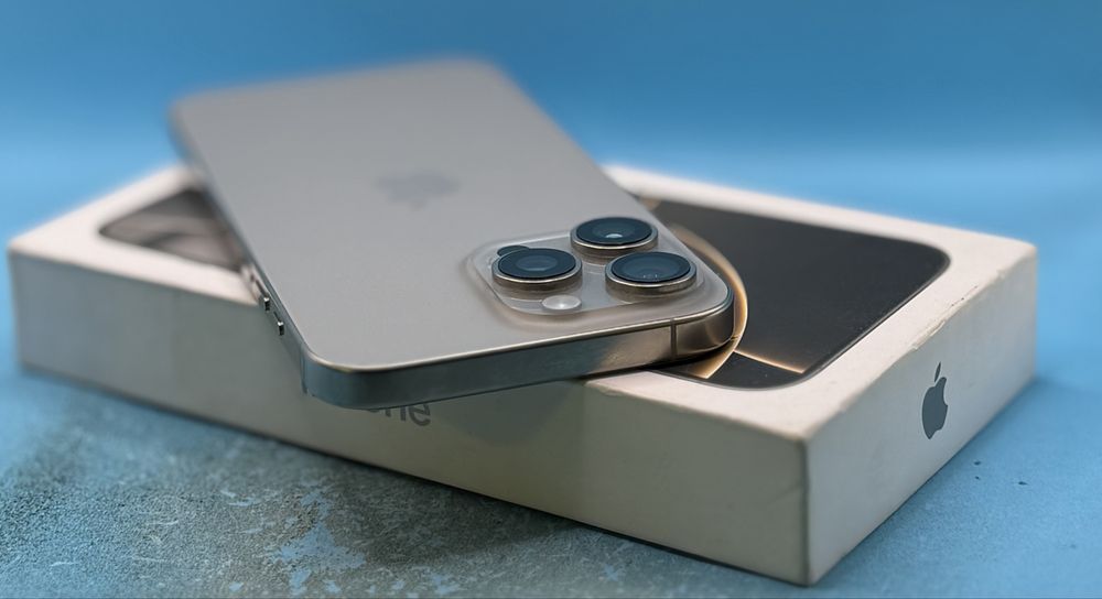 ПЕРФЕКТЕН!!! Apple iPhone 16 Pro Max, 256GB, 5G, Natural Titanium