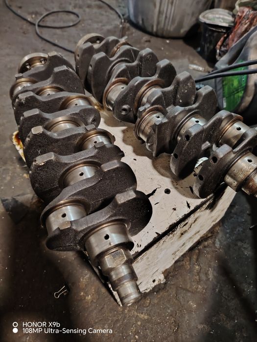 Блок Калина, коленвал.