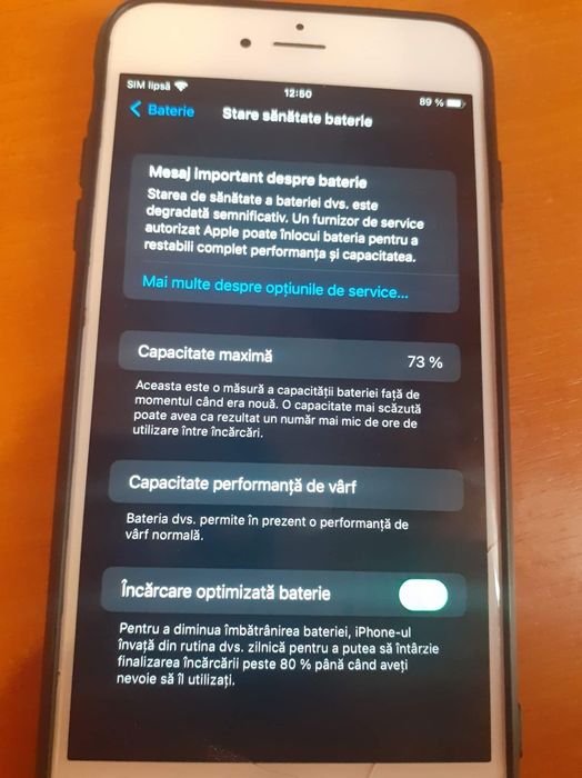 Vand iphone 6s, functional
vine la pachet cu incarcator, se misca foar