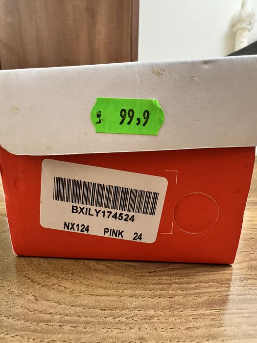 Sandale din piele naturala Nr 24 Roz pudra