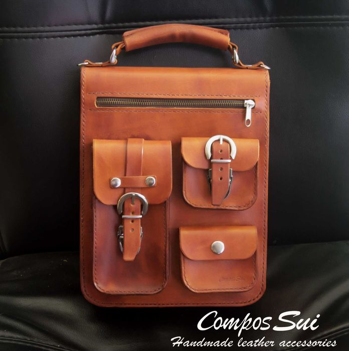 Мъжки чанти от естествена кожа